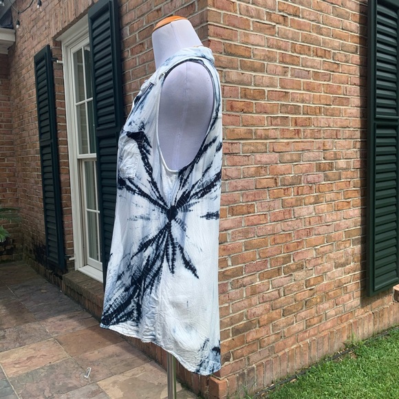 🏷️ Rock & Republic Hi Low Tie Dye Top S - Picture 4 of 9